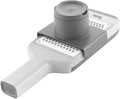 ZWILLING Z-Cut Multifunctional Grater, Mandoline, Faster Grating Technology, Zester, Rasp Grater, Slicer, Finger Guard, Grey