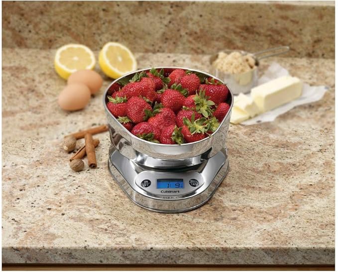 Cuisinart KML-KO3B Precision Chef Bowl Electronic Kitchen Scale