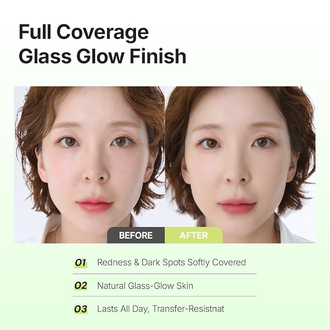 THE TOOL LAB Aqua Fitting Duo, Makeup Set with Flat Foundation Brush and Liquid Foundation Puff, Portable Case with 1.1" Flat Brush, Korean Makeup