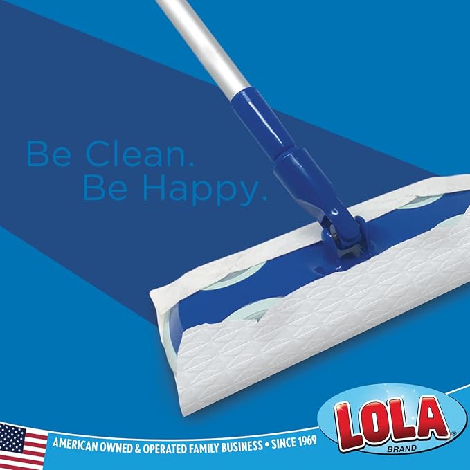 LOLA Dry Sweeping Cloth Refill Pads, 960 Pack, Unscented, Compatible with Swiffer Floor Mop, Comparable to Swiffer Refills, 11" x 8.13"