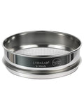 All 304 Stainless Steel 6 Mesh Test Sieve (3.2mm Aperture), 8 Inch/20cm Diameter, Lab Sifter & Soil Strainer, Heavy Duty Wire Screen for Rock, Gravel & Bonsai
