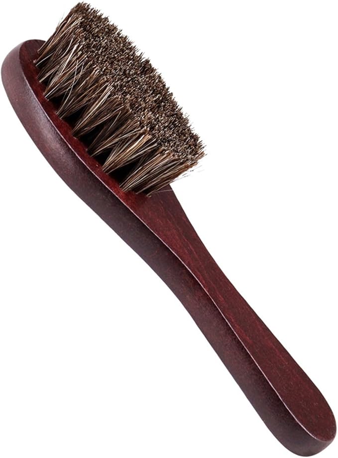 Brush Shoe Polishing Scrub Skimming Remove Long Handle Soft Oil