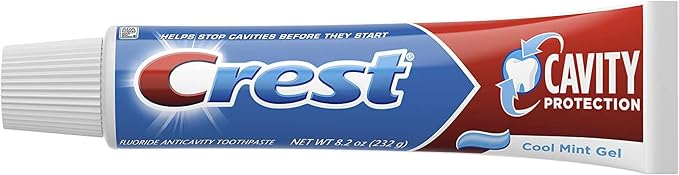 Crest Toothpaste Cavity Protection Cool Mint Gel (Pack of 6)