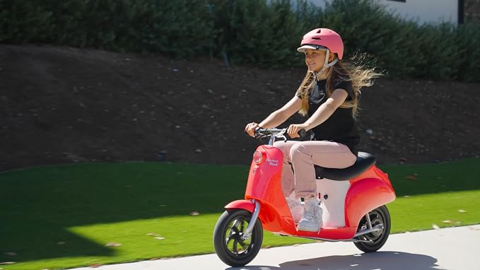 Razor Pocket Mod Classic Miniature Euro-Style Electric Scooter for Ages 8+, Vintage-Inspired Design, High/Low Speed Switch, Up to 80 Minutes Ride Time