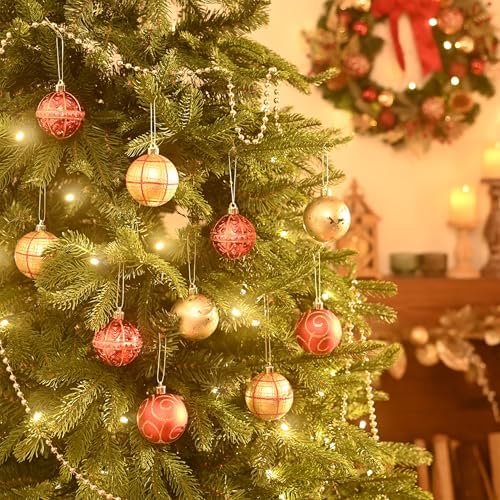 Valery Madelyn 35ct Christmas Tree Decorations Ball Ornaments 2 Inches
