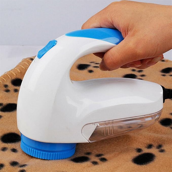 Electric Fabric Shaver & Lint Remover – Portable Sweater Defuzzer & Fuzz Ball Remover for Clothes, Blankets, Curtains, Couches & Upholstery | Instantly Restores Fabrics to a Like-New Look