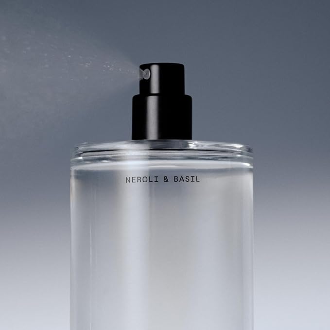 Salt & Stone Body Mist | Neroli & Basil | Skincare Infused Hair & Body Spray for Women and Men | Hydrating Fragrance with Glycerin and Red Algae | Vegan, Cruelty Free, 3.4 fl oz