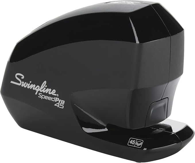 Swingline Electric Stapler, Speed Pro 45, 45 Sheet Capacity, Black (S7042155)