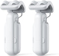 SwitchBot 2025 Automatic Curtain Opener 3 Rod-Bluetooth Remote Control, WiFi&APP Control, Upgraded High-Performance, Add Hub to Work with Alexa, Google Home, HomeKit via Matter(2025 Curtain Opener*2)