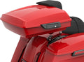 Advanblack Road Glide Tour Trunk Pack Redline Red Razor Tour Trunk Pack Backrest Pad for '97-'25 Harley Touring Road King Street Glide Electra Glide CVO models