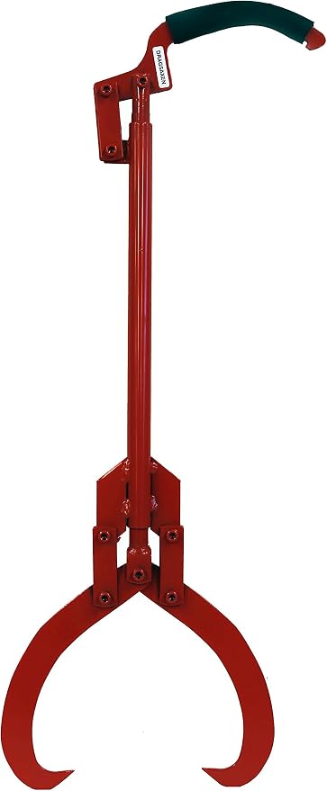202 Reipal Firewood Timber Logging Tong II from Sweden 24" long 10" Jaw open