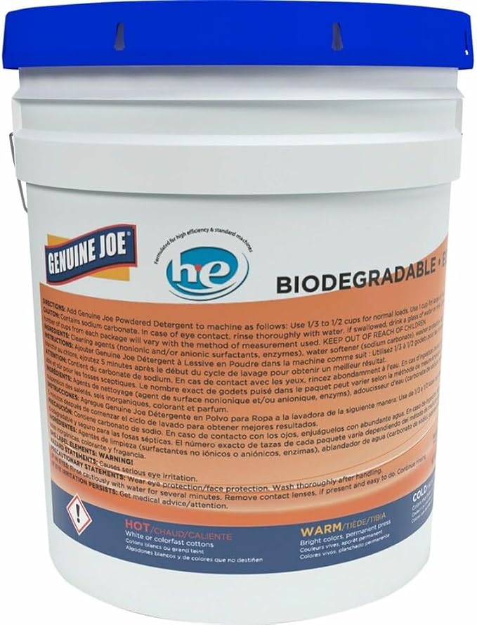 Genuine Joe - 99737 Economical Powdered Laundry Detergent