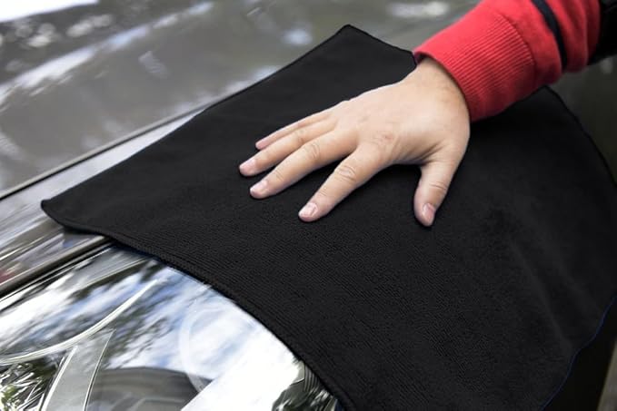 Avalon Towels Microfiber Cleaning Cloths (Value Pack of 36) - Size 16 x 16 Inches, Highly Absorbent Cleaning Rags, Lint Free, Reusable and Washable, Microfiber Towels for Cars