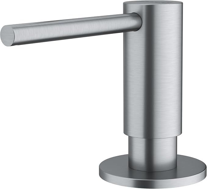 Franke ATL-SD Atlas Deck Mounted Soap Dispenser with 11.8 oz Capacity - Stainless Steel 316