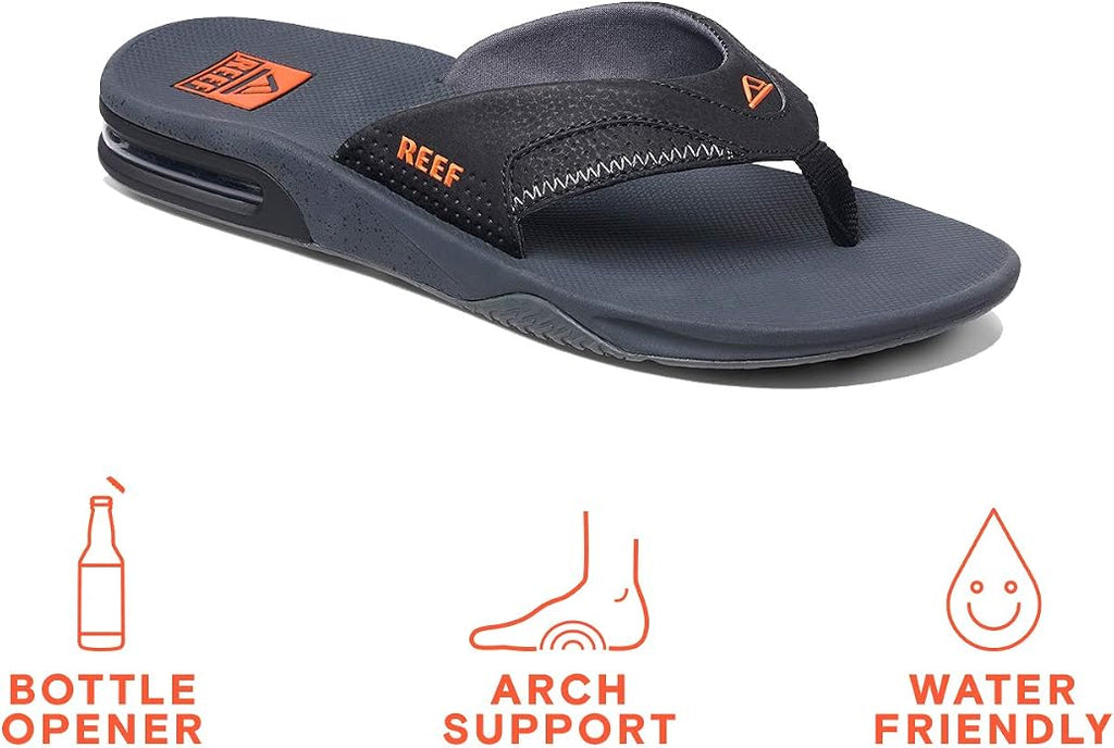 REEF Men's Fanning Bottle Opener Flip Flops