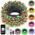 Ollny Smart Christmas Lights,197FT 600 LED RGBW Color Changing Light
