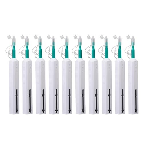 -10pcs Optical Fiber Cleaning Pen 2.5mm Ferrules SC/ST/FC Optical Fiber Connector Cleaning Pen Been Cleaned for More Than 800 Times