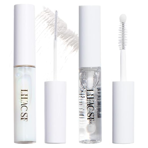 Lilac St Lash Bond and Seal Kit, Eternal Bond & Crystal Coat, Clear | Long-Lasting Lash Adhesive & Sealant System for Eyelash Clusters with Flexible Hold & Crystal Coat Finish