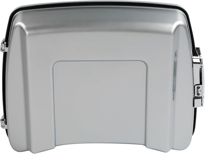 5.5" Razor Motorcycle Trunk W/Latch Key Fit For Harley 2014-2025 Touring CVO Road King Street Glide Electra Glide Ultra Limited Pack Brilliant Silver Pearl