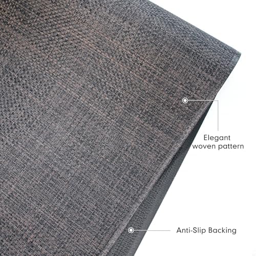 Sycoodeal Chair Mat, 40" x 55" Office Chair Mat for Hardwood and Tile Floor, Heavy Duty Floor Protector for Rolling Chairs, Non-Slip,Computer Mat for Home Office(Dark Coffee)