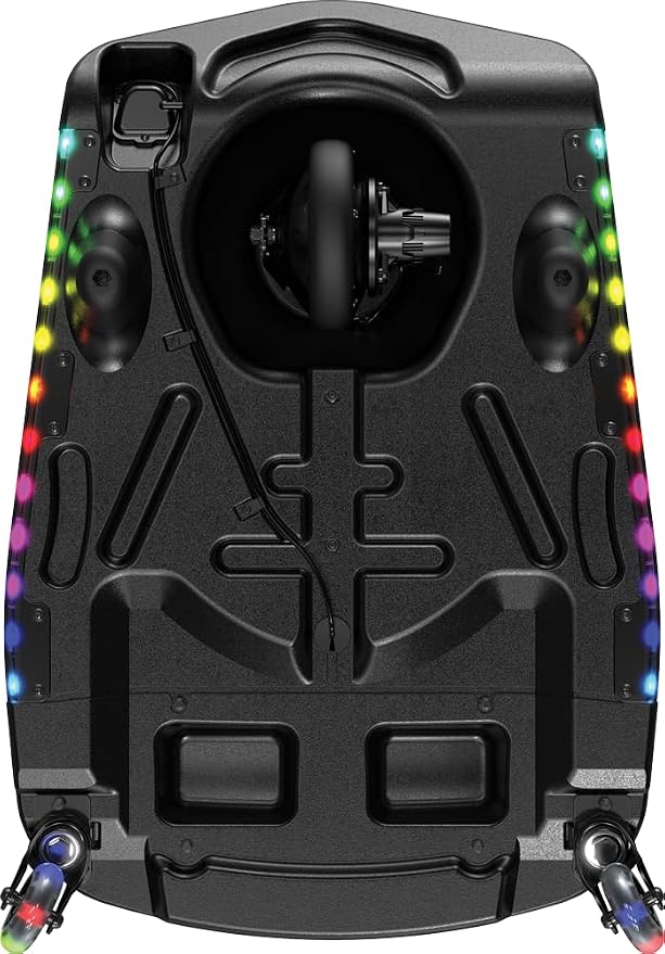 Razor Crazy Cart Shift Lightshow Lithium Electric Go Kart with Illuminated Wheels, Speeds up to 8 mph for Age 6+