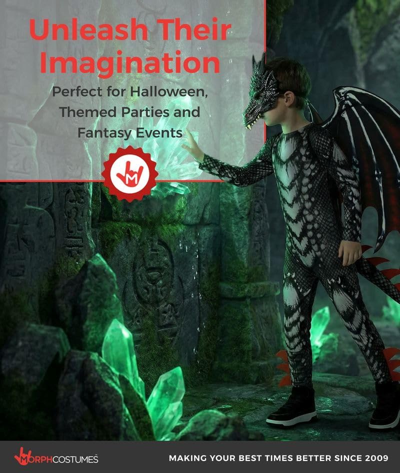Morph Dragon Costume Kids, Dragon Wings, Halloween Costumes for Kids