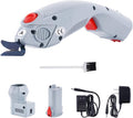 MXBAOHENG Wbt-1 Electric Scissors Cordless & Corded Use | Rechargeable Cardboard Cutter with A Blade, for Cutting Fabric/Leather/Carpet/Rubber