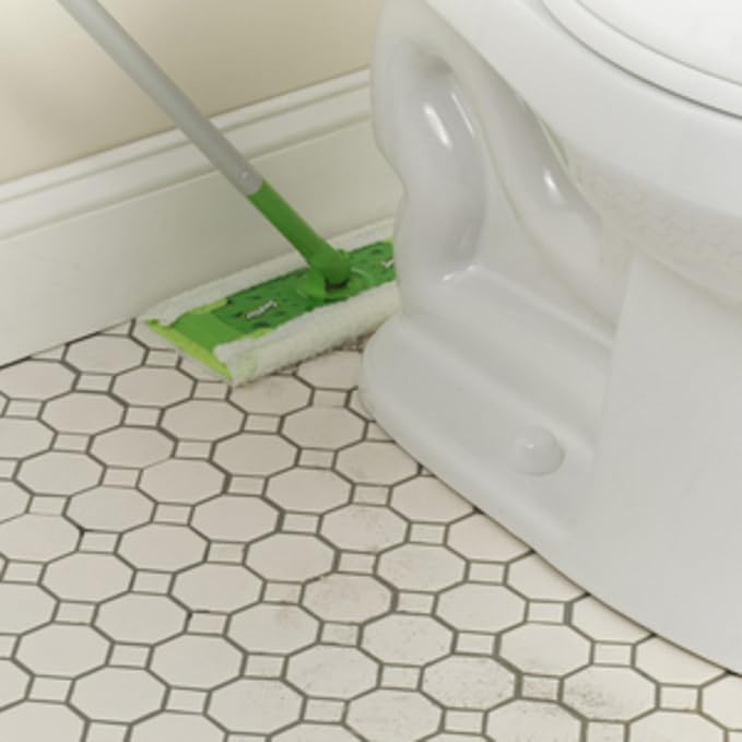 Swiffer® Sweeper Dry Cloth Refills, 10-5/8" x 8", White, 32 Cloths Per Box, Carton of 6 Boxes