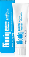 Bioniq Classic 20% Hydroxyapatite Toothpaste 4.63 Oz | bioHAP and Fluoride Free Toothpaste for Daily Use, Clinically Tested, Expert for Enamel and Gum Care, 4.63 Oz 1 Pack