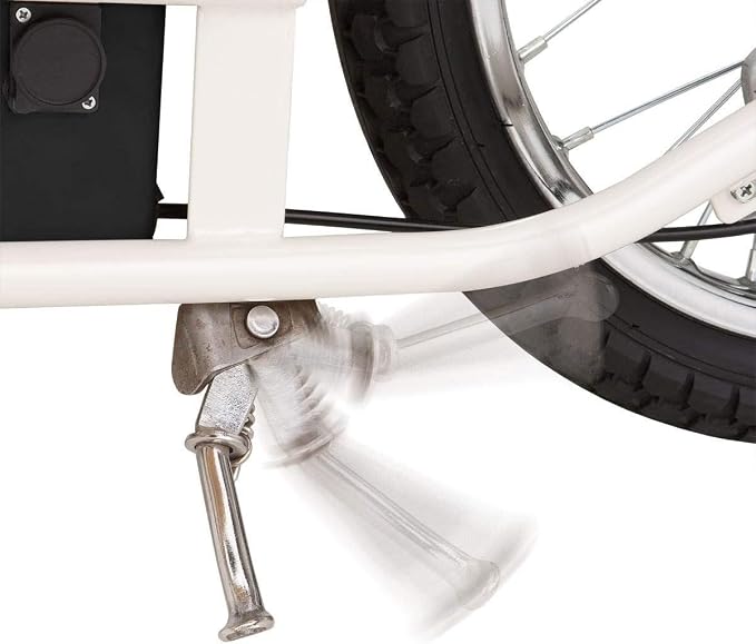 Razor EcoSmart Metro Electric Scooter for Adults - 500W High Torque Motor, Up to 18MPH, 16" Air Filled Tires, Rear Wheel Drive, Height Adjustable Seat and Detachable Luggage Basket, Bamboo Deck