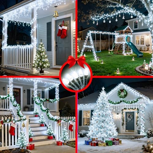 1500 LED 470FT Christmas String Lights, 12 Modes, Timer, Memory & Dimming