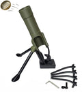 Mortar Bottle Opener Beer Cap Launcher for 12oz Bottles | 2.6In Wide Mortar Muzzle, 4 Adjustable Arms,Heavy Duty Military Bar Decor - Fun Gift for Men, Veterans, Dads