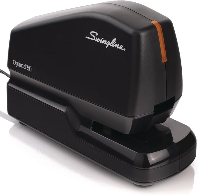 Swingline Optima 45 Electric Stapler, 45-Sheet Capacity, Silver