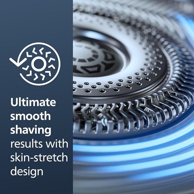 Philips Norelco Shaver Series 9000 Prestige Special Edition, Wet & Dry Electric Shaver, Lift/Cut & SenseIQ Technology, Nose & Precision Trimmer, Cleaning Pod & Premium Case, SP9842/85