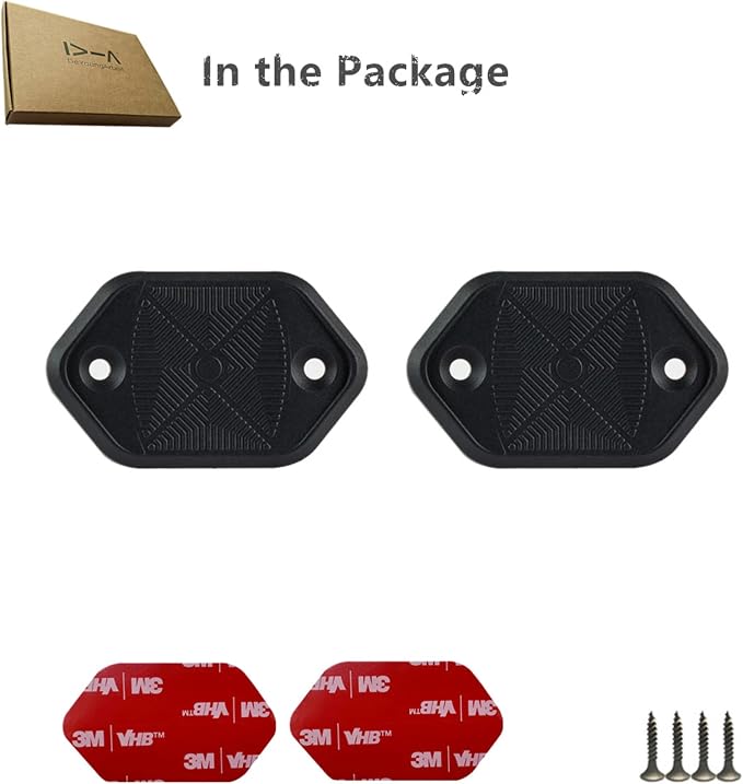Gun Magnet | 32lbs Rated Magnetic Gun Mount | Indoor Gun Racks | Anti Scratch Handgun Holder in Vehicle Truck Car Wall Gun Safe and Desk