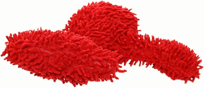 MIGHTY Tuffy Microfiber Medium Ball Lobster Dog Toy | Ultra Durable Plush Toy with Multiple Layers & Reinforced Seams , Washable and Floats , Mighty® Construction