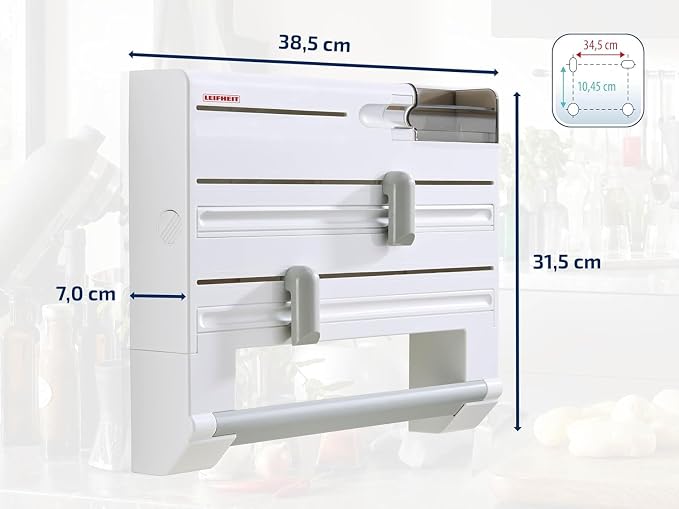 Leifheit 25723 Roll Holder, Parat Plus