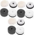 minkissy 12pcs Shoe Care Kit Polishing Brush Dust Brush for Cleaning Shoes Accessories for Shiny Finish and Easy Maintenance