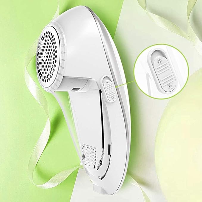 Lint Remover, Rechargeable Fabric Shaver, Stainless Steel Blades Defuzzer Pill Fuzz for Clothes, Furniture