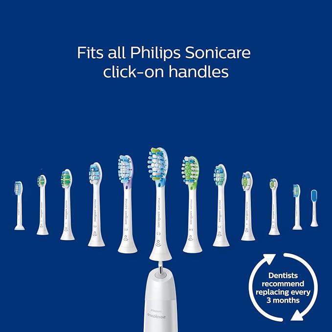 Philips Sonicare Protective Clean 6500 Rechargeable Electric Toothbrush, with Pressure Sensor, 3 Cleaning Modes, SmarTimer and QuadPacer, 14-Day Battery Life, Charging Travel Case, Purple, HX6462/09