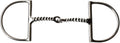 Korsteel JP Stainless Steel Corkscrew Mouth Dee Ring Snaffle Bit
