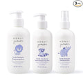 MONAT Junior Gentle 3-in-1 Hair Care System - Shampoo, Conditioner, Detangler for Children (8 fl. oz./6 fl. oz.)