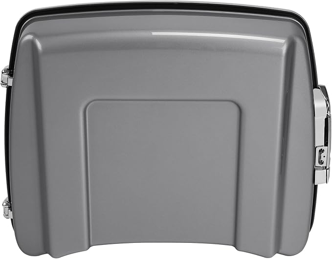 5.5" Razor Motorcycle Trunk W/Latch Key Fit For Harley 2014-2025 Touring CVO Road King Street Glide Electra Glide Ultra Limited Pack Dark Platinum Pinstripe