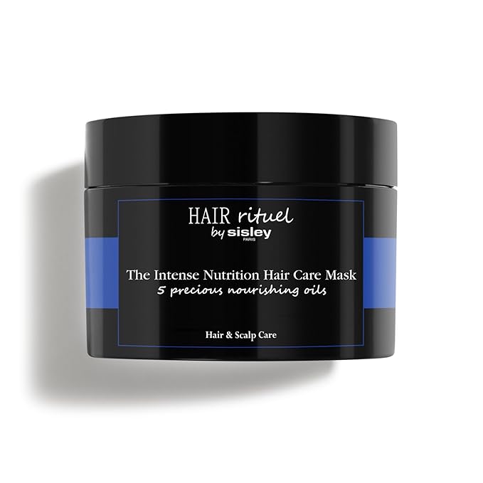 Sisley Paris The Intense Nutrition Hair Care Mask - 190 mL - Visibly Transforms Dry to Very Dry Hair - Rich, Creamy Texture - Fresh Scent