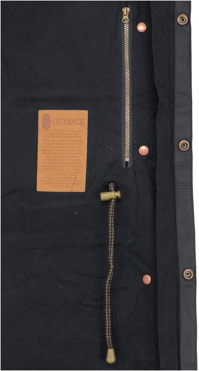 Outback Trading Company Unisex 2056 Stockman Waterproof Breathable Extra-Long Cotton Oilskin Duster Coat