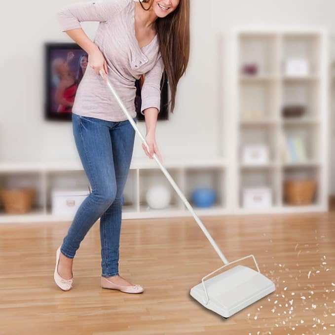 JEHONN Carpet Sweeper; Broom and Dustpan Set for Home