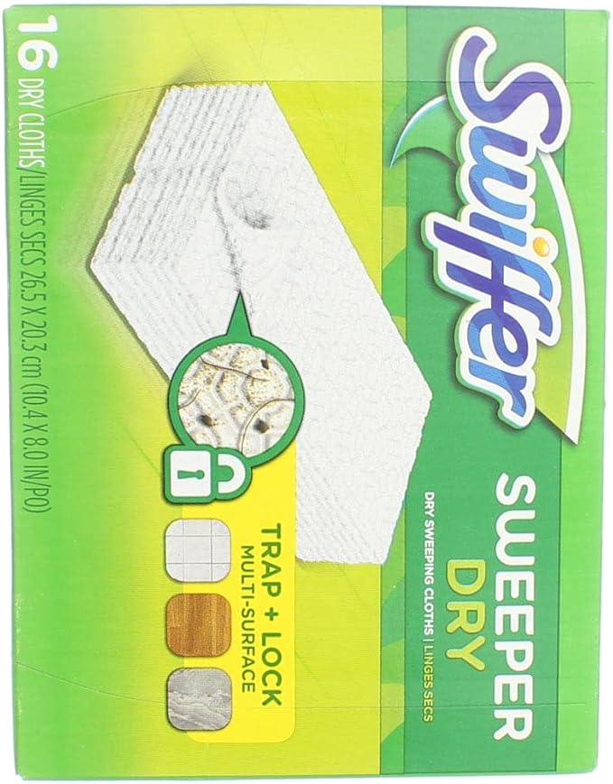 Swiffer Sweeper Dry Sweeping Cloths 16 ea (Pack of 6)