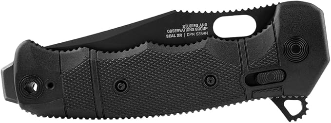 SOG High-Performance Duty S35VN Steel Ambidextrous Carry EDC 3.9" Sharp Blade Seal XR