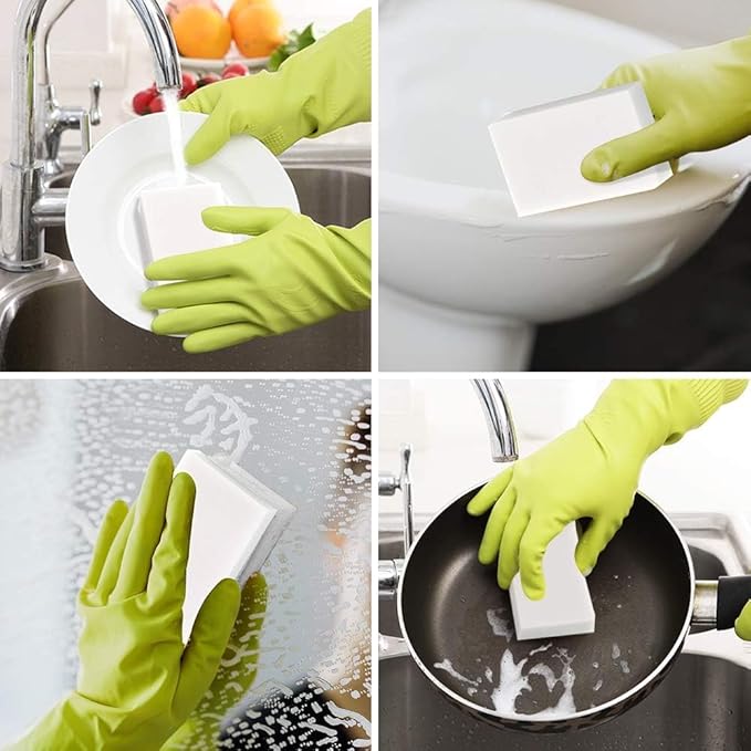 Dishwashing Sponge,20Pcs Multi Functional Magical Sponge Eraser Melamine Froth Cleaner Cleaner Pad Gadget Cleaningbrush for Kitchen Bathroom Household