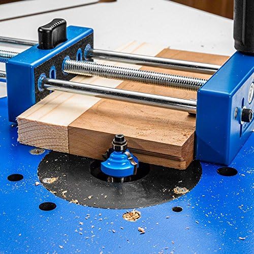 Rockler Small Piece Router Holder Clamps for Woodworking - Piece Holder Clamps for Cutting on Router Tables – Woodworking Holder Jig Ideal for Small Projects Like Toys, Plaques & Birdhouses